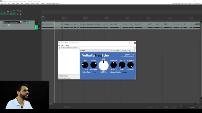 Instalando Reverb e Delay