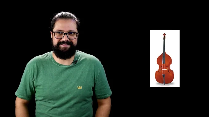 Cordas friccionadas - Contrabaixo
