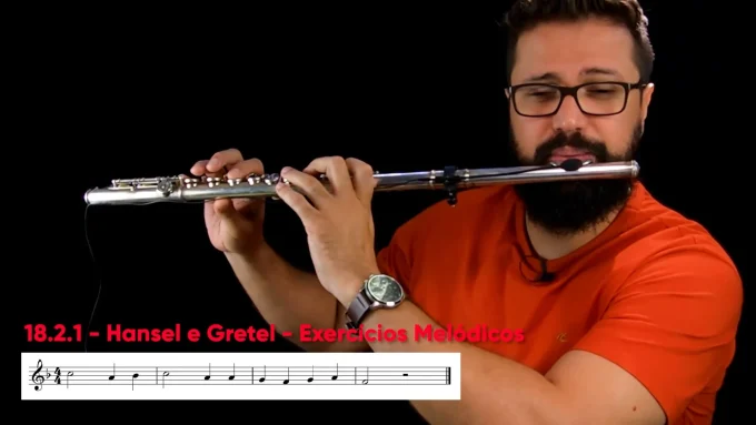 Hansel e Gretel - Exercícios melódicos