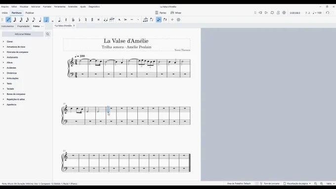 Inserções de notas - Parte 1