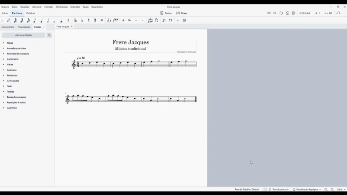 Resumo - Transcrevendo melodias do curso de teclado