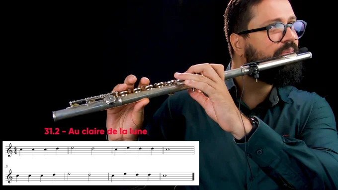 Au Claire de la lune - Prática de repertório