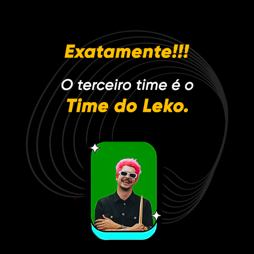 Time Leko: é claro que não poderia faltar música com humor!